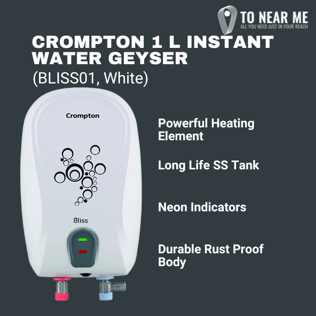 Best Buy Crompton 1 L Instant Water Geyser Of The Year